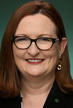 Official portrait of Louise Miller-Frost