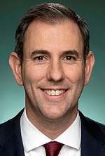 Official portrait of Jim Chalmers